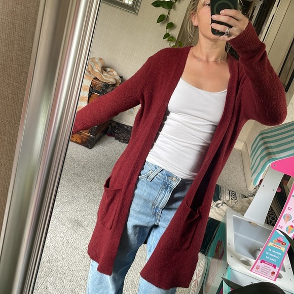 Madewell Wool Alpaca Comfy Maxi Cardigan - Picture 8 of 15